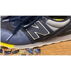 Navy Figs X New Balance 9.5 Navy. LIghtly used.